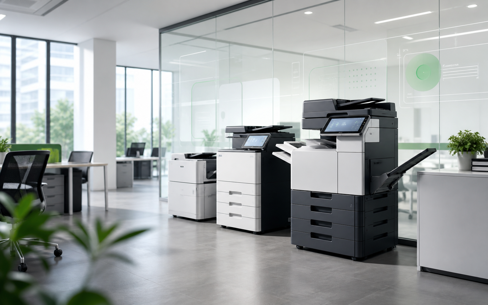 Sindoh printer models and product finder interface