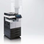 A3 Black and White Multifunction Printer N633 view